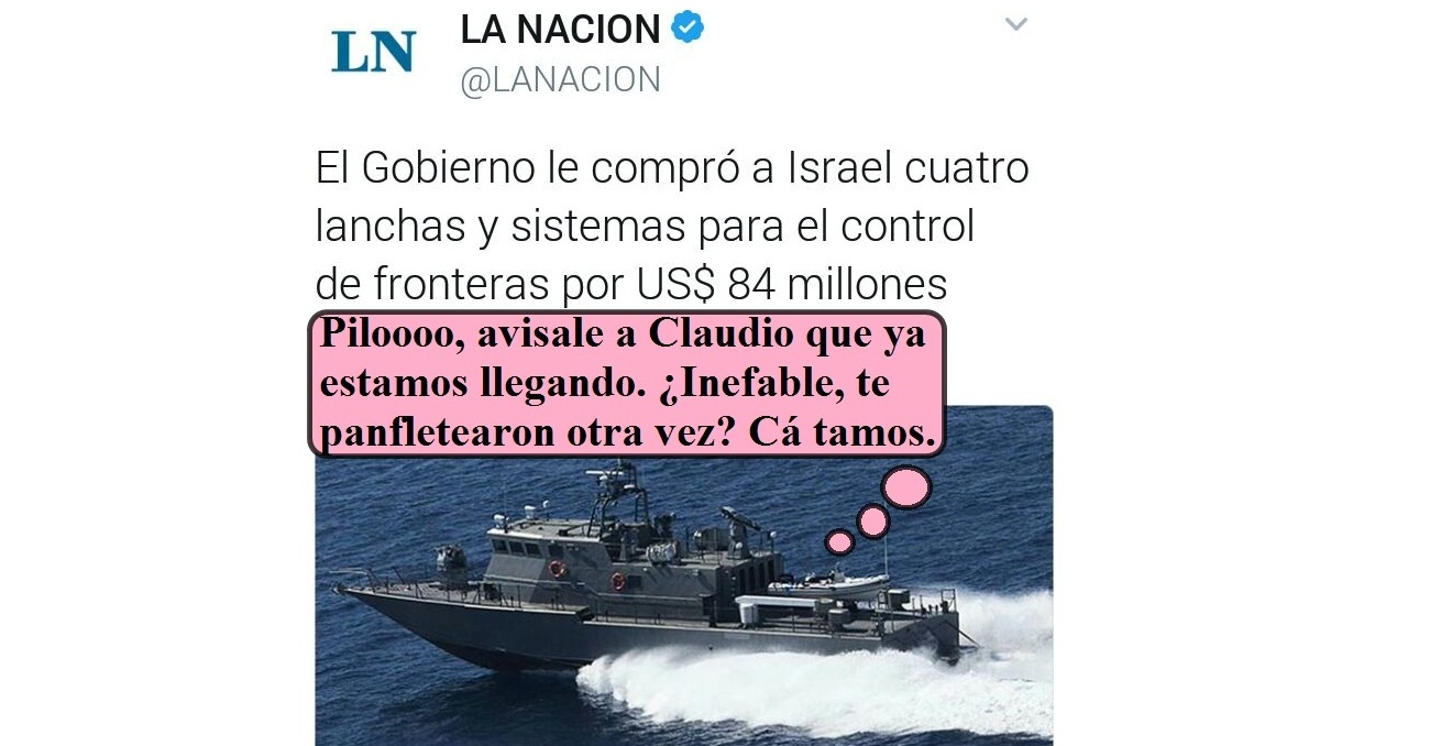 El diario La Nación da cuenta de la compra que hizo el Gobierno Nacional a Israel para brindar más seguridad. Deducimos que algo tuvo que ver el secretario de Seguridad del Municipio de Rojas, el inefable abogado penalista Miguel