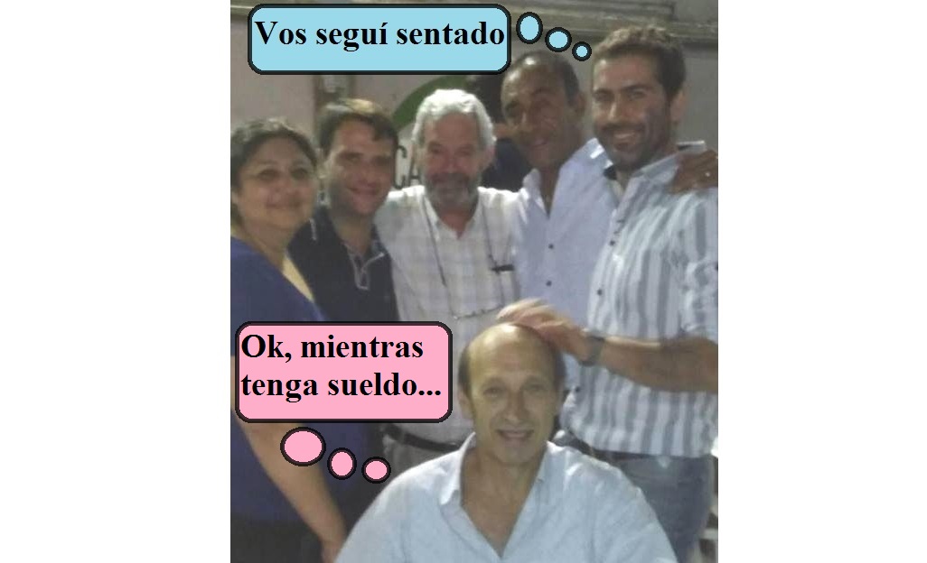 Este portal retrató el instante en el que la gestión de Cambiemos sacaba un funcionario de su lugar para acomodarlo en otro lado.