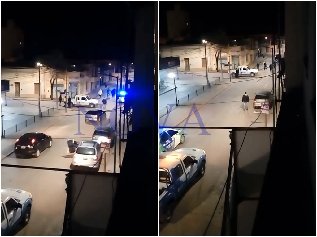 Un extraño episodio sucedió en la ciudad de Salto, donde tras una pelea callejera y la posterior intervención de la policía, todo terminó de manera escandalosa. Por causas que se intentan establecer, varios hombres estaban discutiendo en la vía pública y se tomaron a golpes de puño, por lo que debieron interceder algunos uniformados para separarlos.