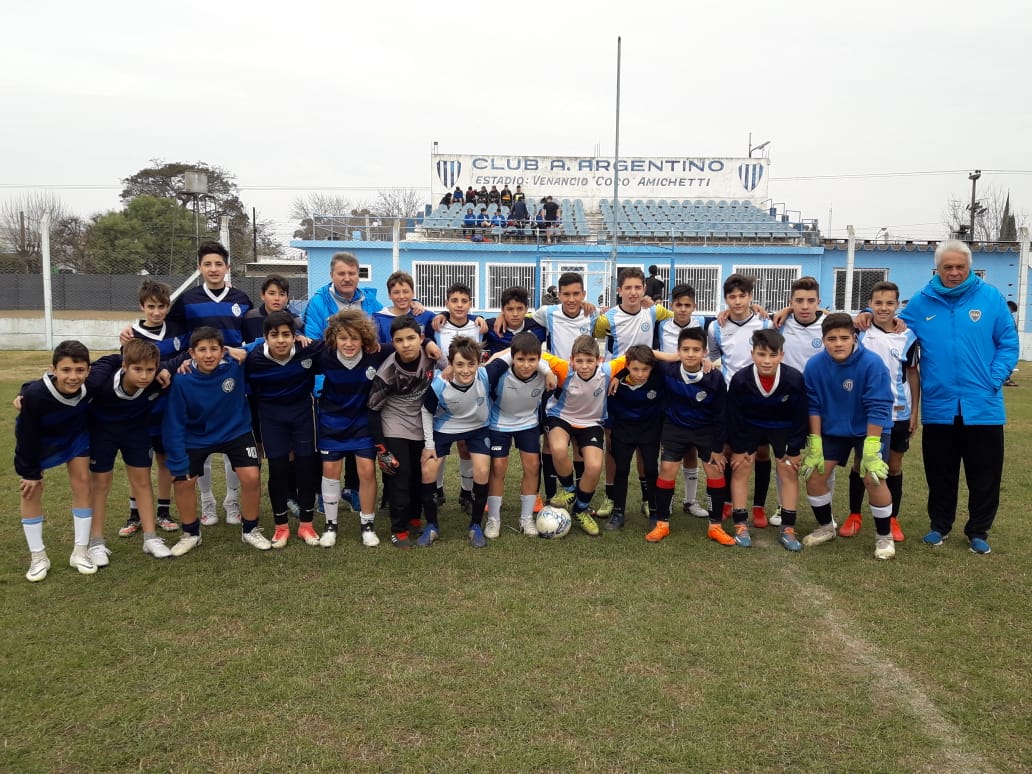 Durante la jornada de este jueves 11 de julio en el estadio del Club Argentino el sector captación de Boca Juniors realizó una prueba de jugadores de las categorías 2009 hasta la 2004.