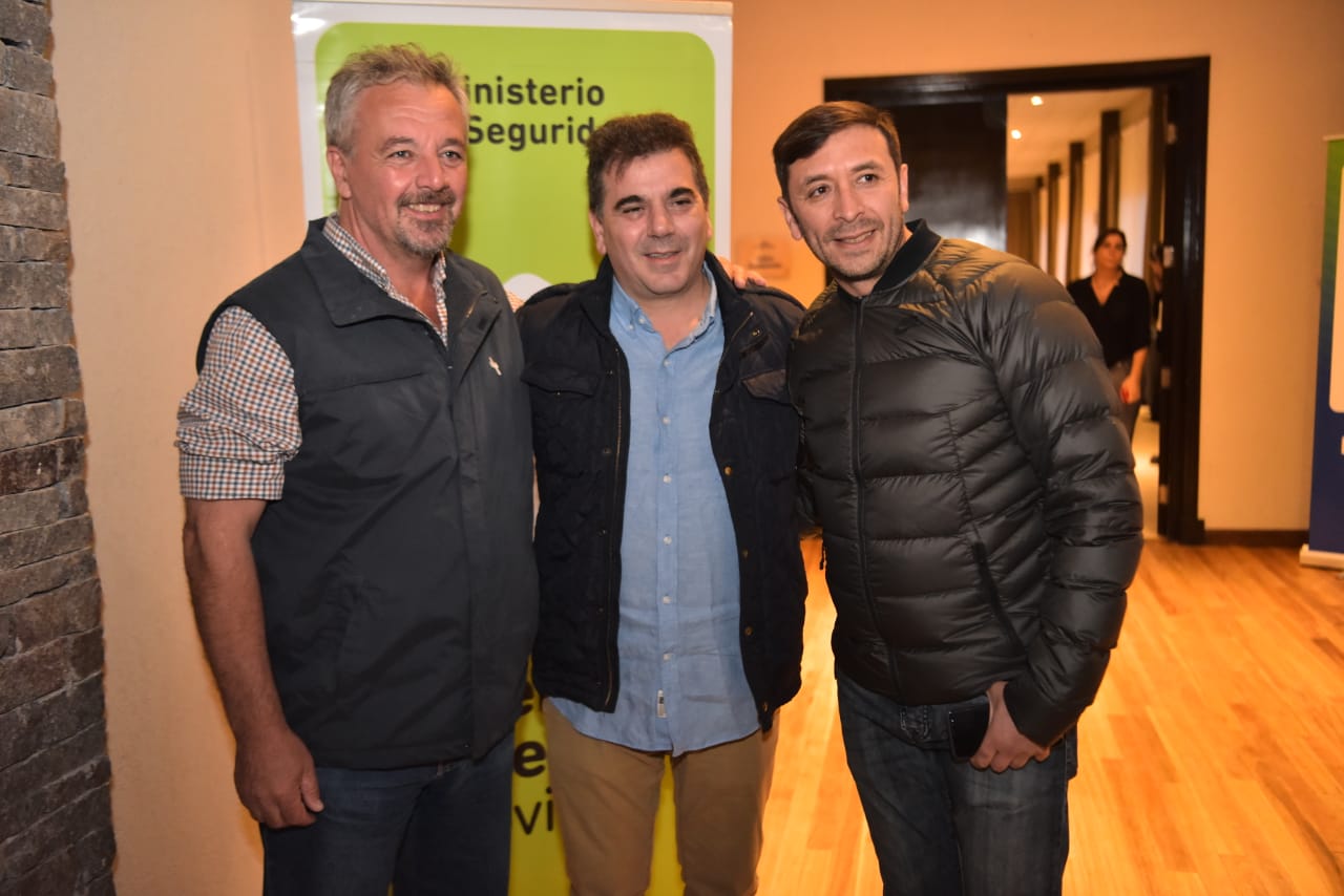 Ambos concurrieron al segundo encuentro del año del Consejo Provincial de Seguridad que se desarrolla desde el jueves 15 de noviembre en la ciudad de General Madariaga, presidido por el ministro de Seguridad provincial, Cristian Ritondo.