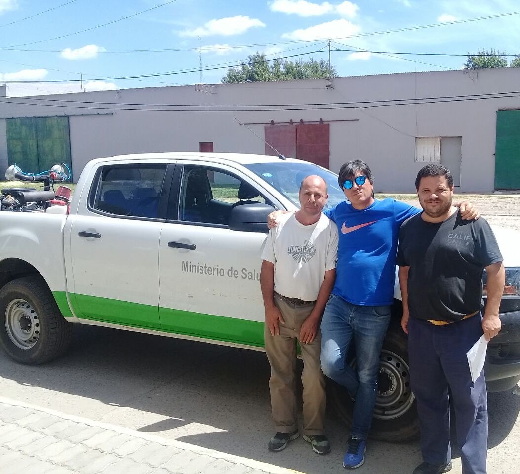 Esta semana estuvieron en Rojas integrantes del Ministerio de Salud de la provincia de Buenos Aires capacitando al personal municipal en la utilización de productos para fumigar.