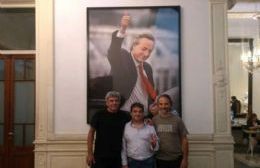 Ricardo Rivolta participó en un encuentro que cerró Máximo Kirchner
