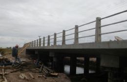 La construcción del puente del Saladillo de la Vuelta entra en su última etapa