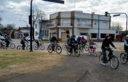 Bicicleteada familiar para cerrar la semana del cooperativismo