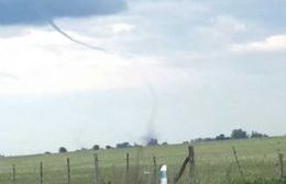 Se registró un tornado en la zona rural de Rojas y Pergamino y cayó granizo en Salto