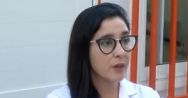 La médica rojense Laura Ortube, jefa de guardia del Hospital Provincial de Rosario