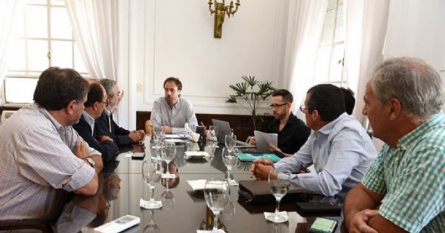 Claudio Rossi participó de una reunión con el ministro de Hacienda bonaerense