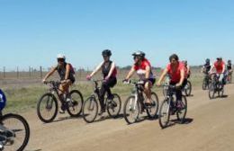 Gran jornada de bicicleteada en Rojas