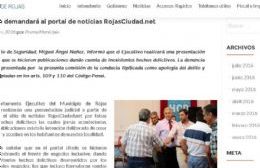 Ataque a la libertad de prensa: El Municipio demandará a RojasCiudad.net