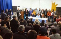 Fervorosa presentación de la lista de Ricardo Rivolta por Unidad Ciudadana