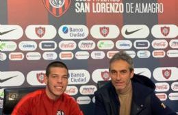 Agustín Martegani renovó contrato con San Lorenzo