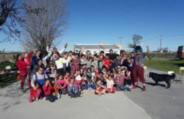 La Semana del Niño que organiza el Municipio ya recorrió más de la mitad de las escuelas rurales