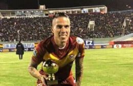 Javier Sanguinetti fue elegido el mejor jugador del fútbol boliviano en 2018