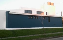 En lo que será la nueva sede de Obras y Servicios Públicos se desató la polémica por el destino del mural de Bertero