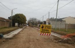 Cordón cuneta en Barrios Mudynda y Multinversión