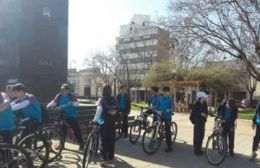 El San José realizó bicicleteada hacia Roberto Cano