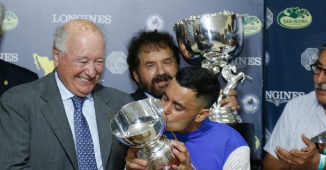 El rojense Gustavo Calvente ganó la "Copa Libertadores" del turf