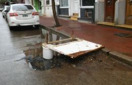 Vecinos de calle Yrigoyen expresan su disconformidad por precario arreglo en la calle