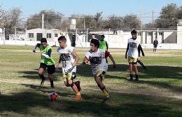 La selección sub 15 disputó un amistoso ante El Huracán