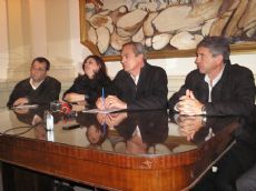 Un pasaje de la conferencia.