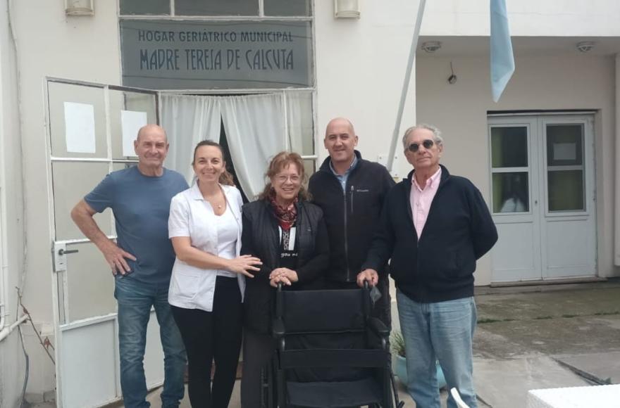 El Geriátrico Municipal de Rojas recibió donaciones