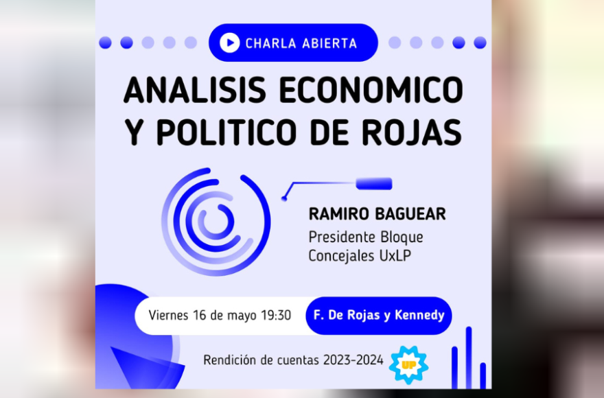 Se realizará una charla abierta para argumentar el rechazo a la Rendición de Cuentas.