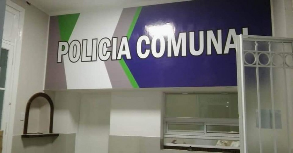 Intervención policial.