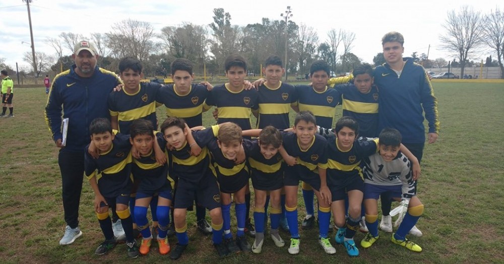 La sub 13 de Boca.