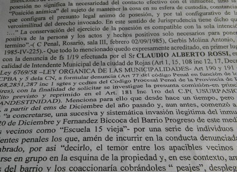 La fría notificación.