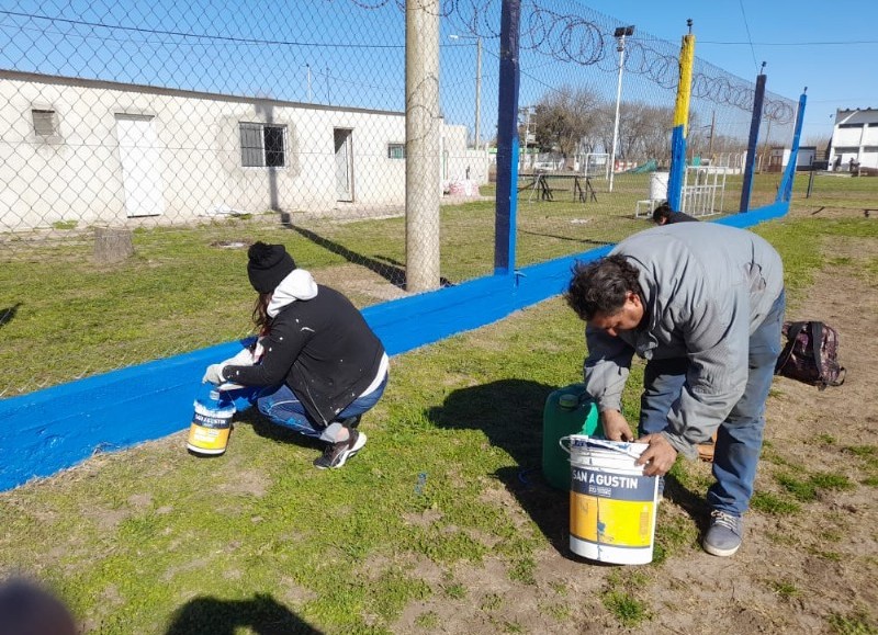 Labores en Boca Juniors.