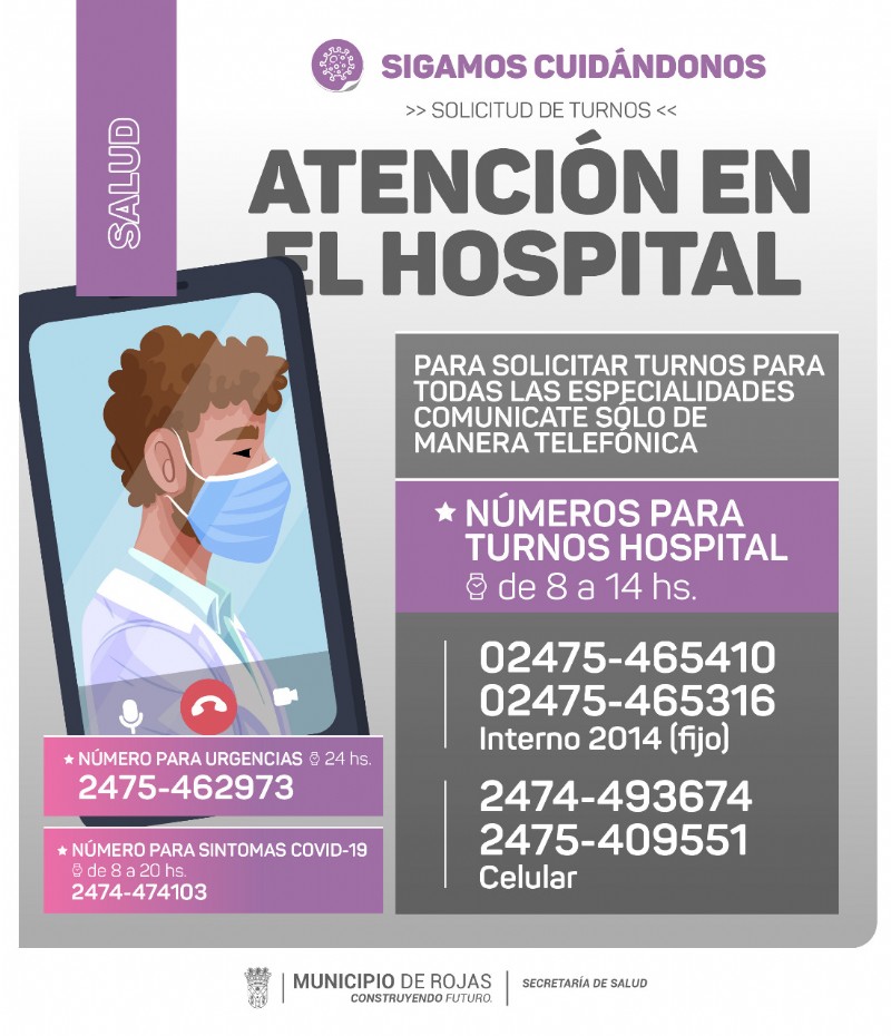 Atención en el Hospital.