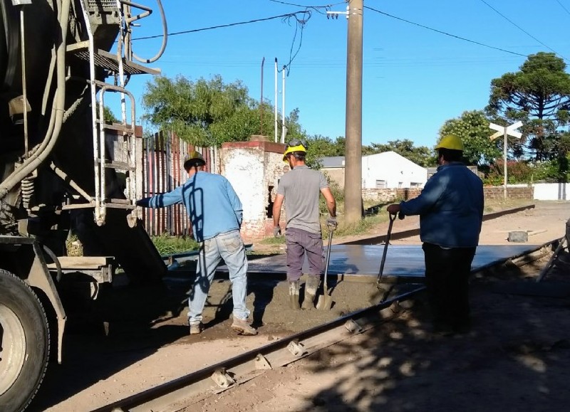 Cuadrilla en acción.