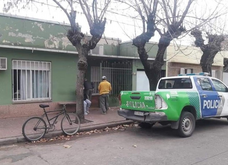 Ilícito en calle Vélez Sarsfield.