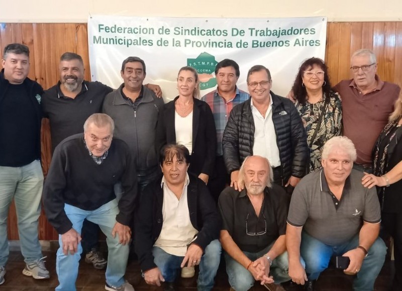 El Sindicato de Empleados Municipales de Rojas estuvo presente