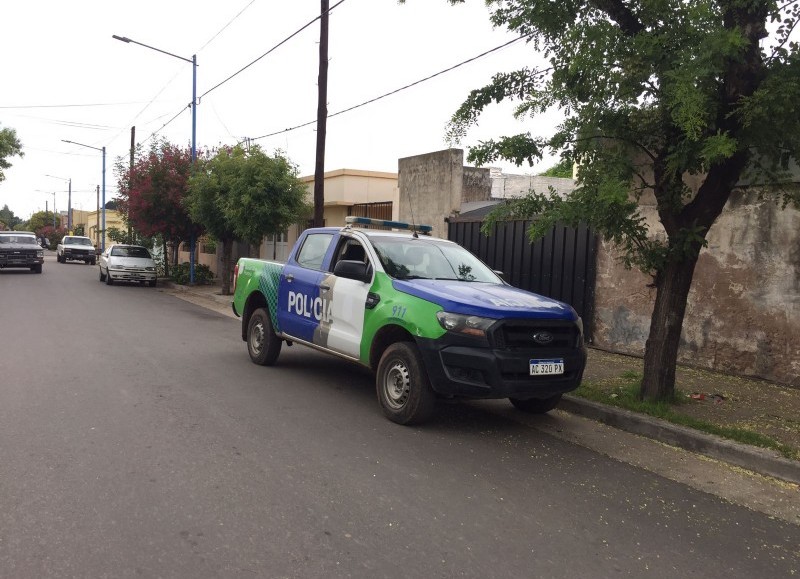 Intervención policial.