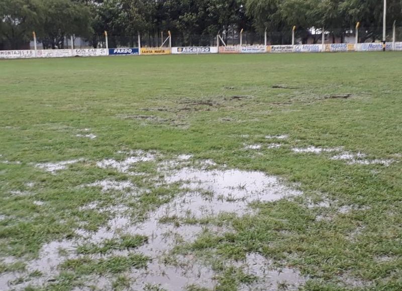 La lluvia jugó una mala pasada.