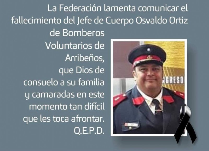 Osvaldo Ortiz tenía 52 años.