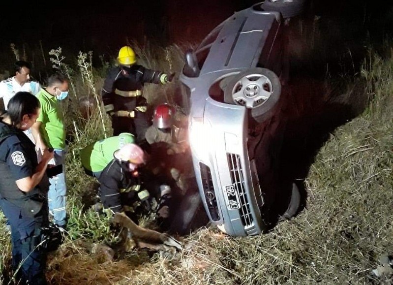 Así quedó el vehículo (foto: El Tiempo).