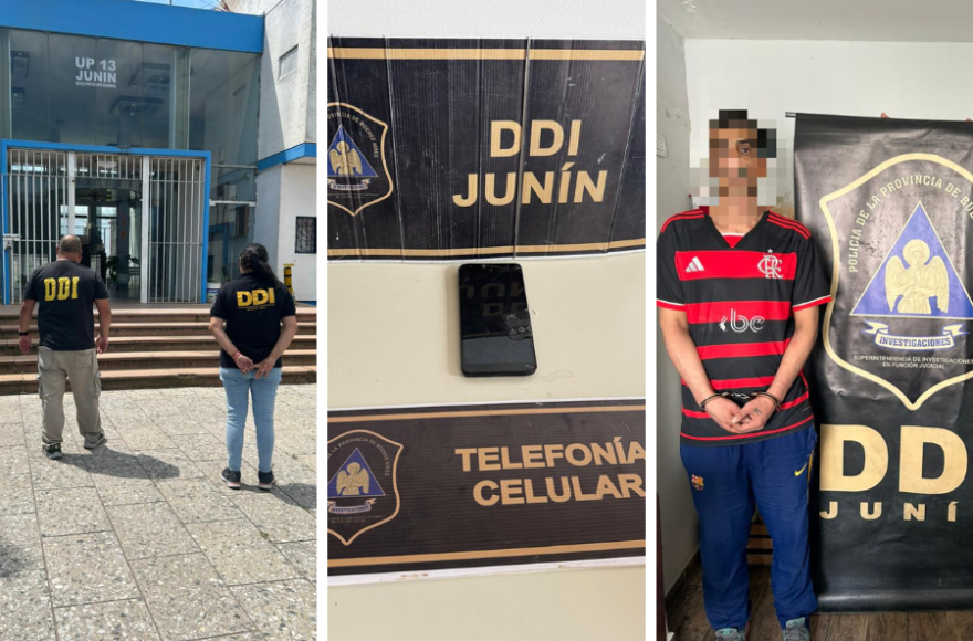 Se ordenó un allanamiento en el establecimiento carcelario, donde se secuestró el teléfono utilizado para la estafa.