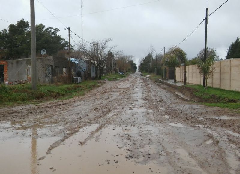 Las últimas lluvias lo dejaron expuesto.