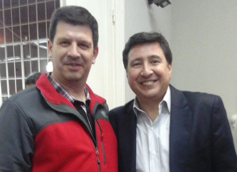 Pablo Molina estuvo en la conferencia de Daniel Arroyo