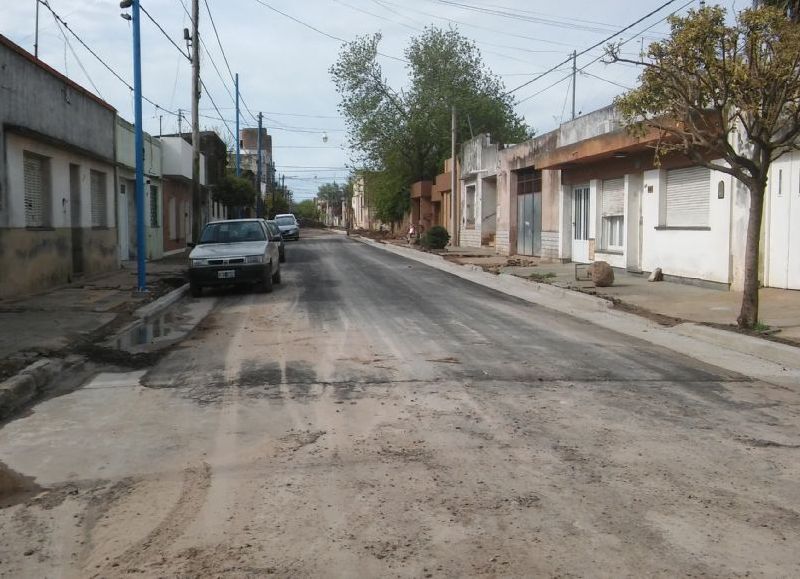 Obras a buen ritmo.