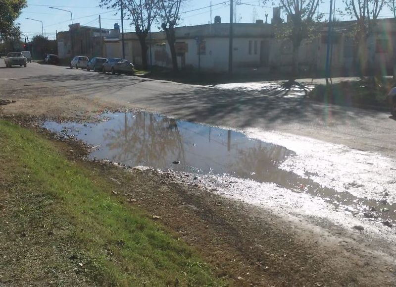 Las imágenes son del miércoles 19 de junio a la tarde.