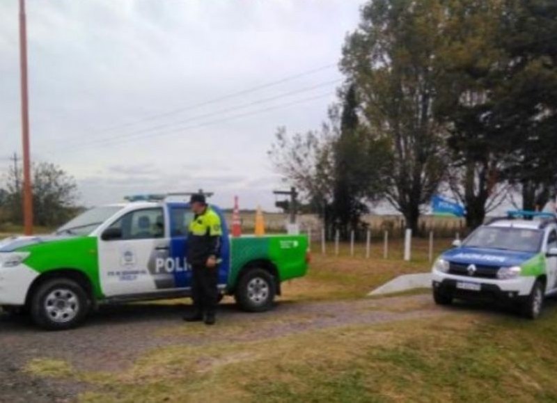 Despliegue policial.
