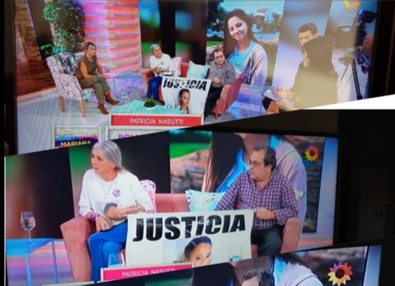 Los padres de la joven estuvieron en Canal 13.