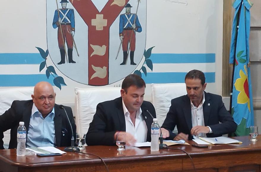 El mensaje del intendente.