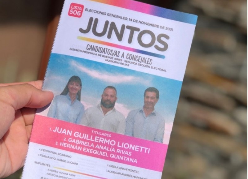 La boleta de Juntos.