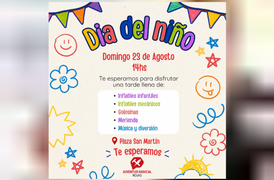 La Juventud Radical prepara un festejo por el D&iacute;a del Ni&ntilde;o