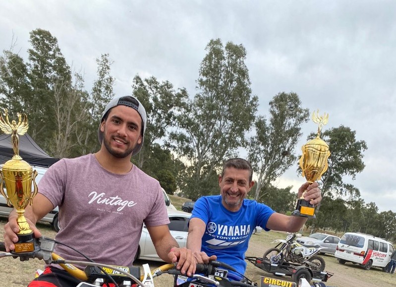 Claudio Torres segundo y Leonardo Fernández tercero.